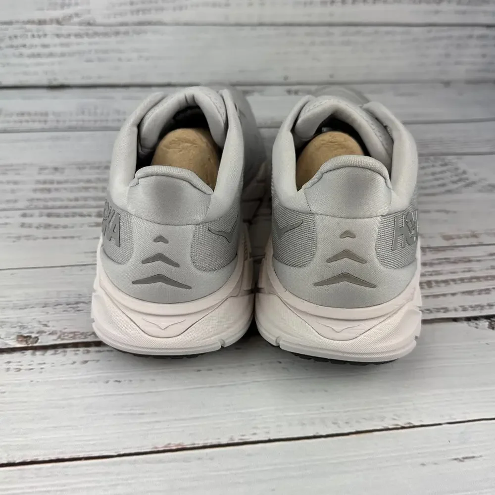 Hoka One One Arahi 6 Womens 10 D Wide Running Shoes Harbor Mist Silver